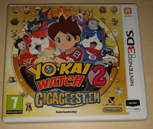 Yo-Kai Watch 2 Gigageesten - Nintendo 3DS, Consoles de jeu & Jeux vidéo, Jeux | Nintendo 2DS & 3DS, Comme neuf, Jeu de rôle (Role Playing Game)