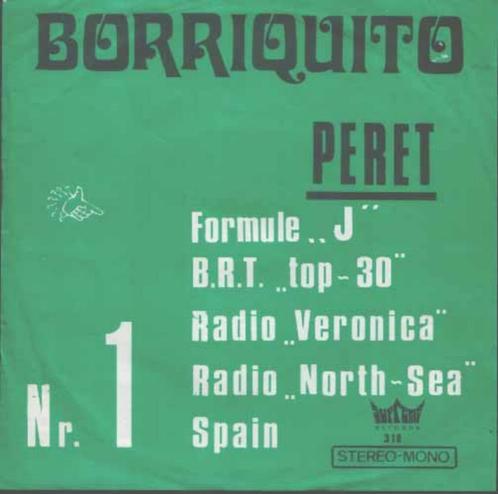 PERET: "Borriquito", Cd's en Dvd's, Vinyl Singles, Zo goed als nieuw, Single, Pop, 7 inch, Verzenden
