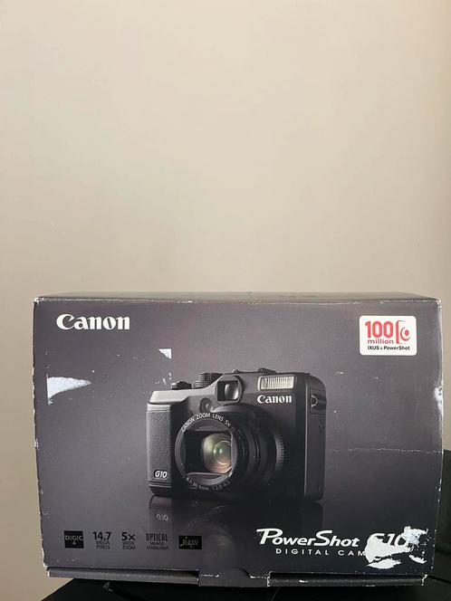 Canon PowerShot G10, Audio, Tv en Foto, Fotocamera's Digitaal, Zo goed als nieuw, Compact, Canon, 4 t/m 7 keer, Ophalen of Verzenden