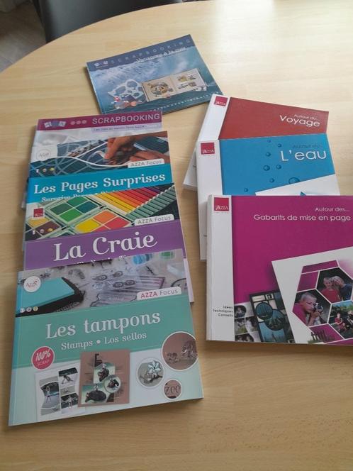 Lot de 8 livres scrapbooking "Azza", Hobby & Loisirs créatifs, Scrapbooking, Comme neuf, Album ou Livre, Scrap, Enlèvement ou Envoi