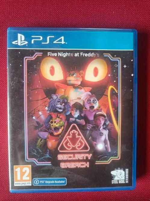 Five Nights at Freddy's: Security Breach, Consoles de jeu & Jeux vidéo, Jeux | Sony PlayStation 4, Utilisé, Enlèvement