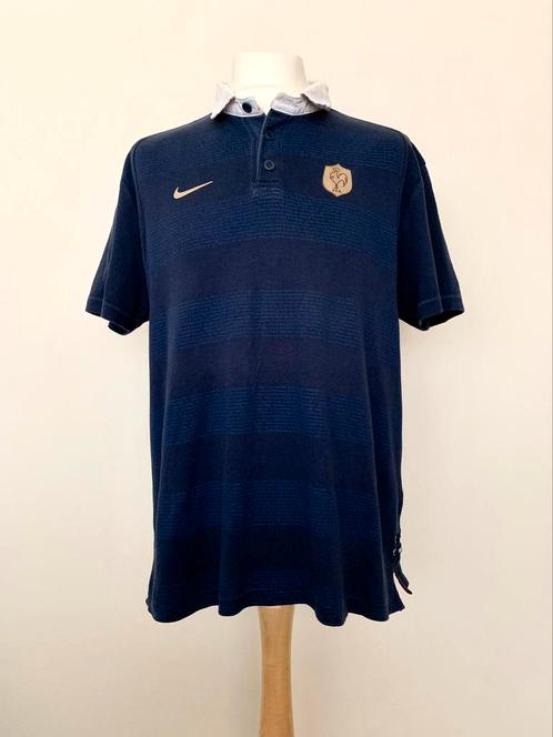 XV de France 2000s Special FFR Nike rugby polo shirt, Sports & Fitness, Rugby, Utilisé, Vêtements