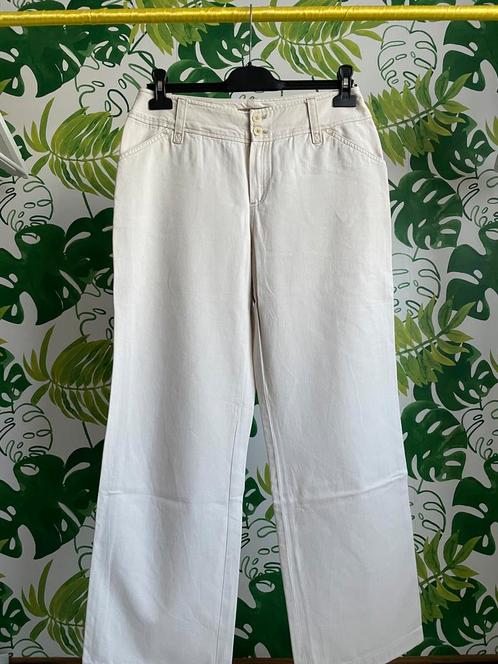 beige lange broek jeans zomer MDW 38, Vêtements | Femmes, Culottes & Pantalons, Comme neuf, Taille 38/40 (M), Beige, Longs, Enlèvement ou Envoi