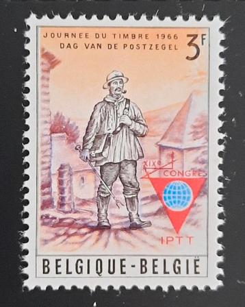 Belgique : COB 1381 ** I.P.T.T. 1966.
