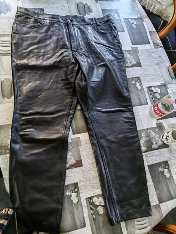 Pantalon moto en cuir