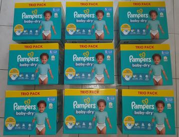 Pampers nr.5 Baby Dry gigapack 117 langes (couches)