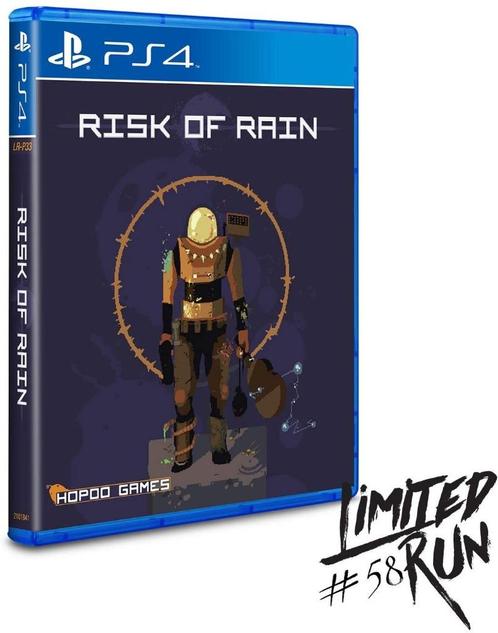 Risk Of Rain (#58 Limited Run), Consoles de jeu & Jeux vidéo, Jeux | Sony PlayStation 4, Comme neuf, Plateforme, 1 joueur, À partir de 12 ans