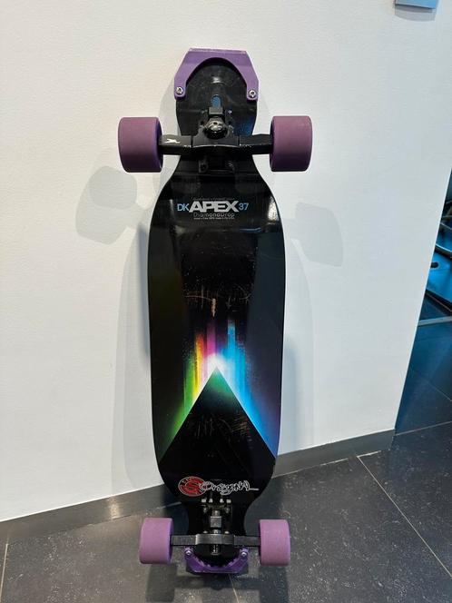 Longboard custom original skateboard Apex 37, Sports & Fitness, Skateboard, Comme neuf, Skateboard, Longboard