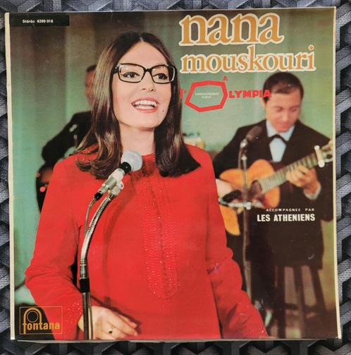 LP Nana Mouskouri à l'Olympia de 1967, CD & DVD, Vinyles | Pop, Utilisé, 1960 à 1980, Enlèvement ou Envoi