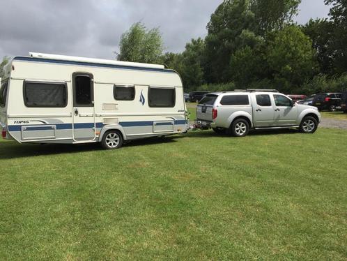 Fendt caravan, Caravans en Kamperen, Caravans, Particulier, tot en met 4, 1250 - 1500 kg, Rondzit, Fendt, Dwarsbed, Vast bed, 7 tot 8 meter