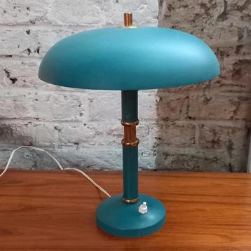 Lampe de table, bureau vintage années 1950's 