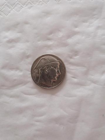 1 pièce de 50 Fb 1948 en argent 