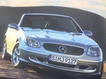 Brochure Mercedes SLK 200 & 230 Kompressor 01-2001 - ALLEMAN