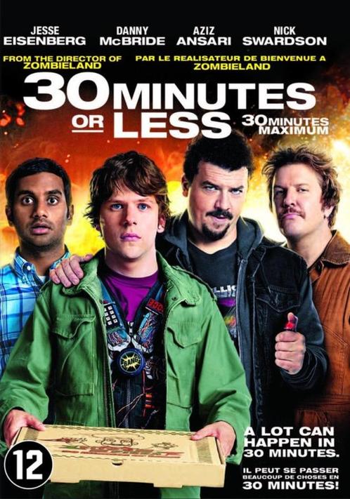 30 Minutes or Less (2011) Dvd Jesse Eisenberg, Cd's en Dvd's, Dvd's | Actie, Gebruikt, Actiekomedie, Vanaf 12 jaar, Ophalen of Verzenden