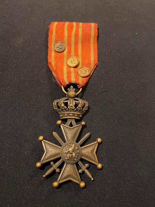 Lot 37 : médaille croix de guerre, Collections, Objets militaires | Général, Enlèvement ou Envoi