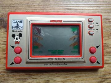 vintage Nintendo game and watch Mickey Mouse 