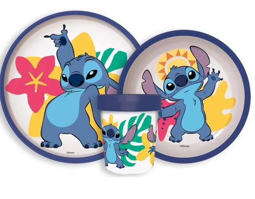 Stitch Kinderservies - Magnetron - Disney, Enfants & Bébés, Enfants & Bébés Autre, Neuf, Enlèvement ou Envoi
