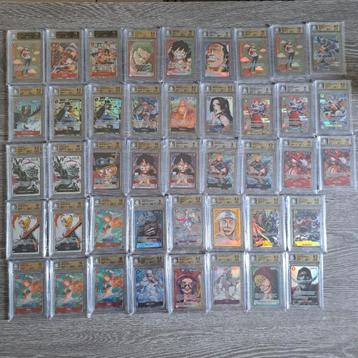One piece trading card game Beckett grading
