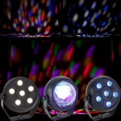 PARTY-TRIFX 3 Disco licht effecten LED [1183P-B], Muziek en Instrumenten, Licht en Laser, Nieuw, Licht, Ophalen of Verzenden