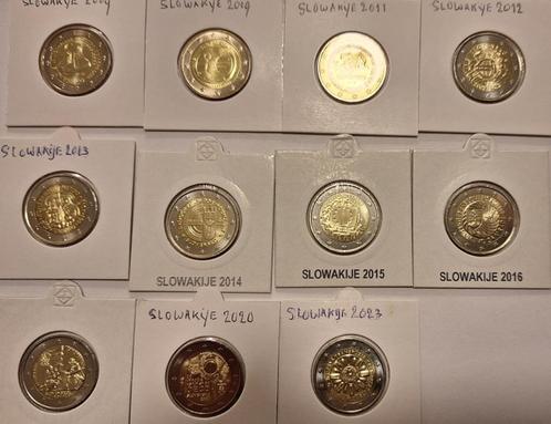 Pièces de 2 euros de Slovaquie, Timbres & Monnaies, Monnaies | Europe | Monnaies euro, Monnaie en vrac, 2 euros, Slovaquie, Enlèvement ou Envoi