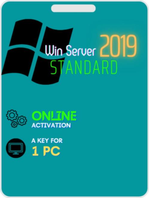 Windows Server 2019 Standard 16 cœurs, Informatique & Logiciels, Systèmes d'exploitation, Neuf, Windows, Enlèvement ou Envoi