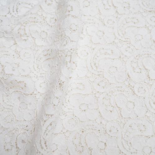 Nieuw in! 6027) 140x100cm kant stof gebroken wit, Hobby & Loisirs créatifs, Tissus & Chiffons, Dentelle, 120 cm ou plus, 30 à 200 cm
