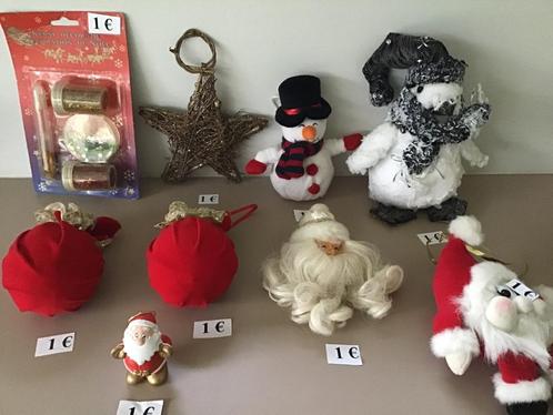 diverses décorations de Noël à 2 euros, 1,5 euro ou 1 euro, Divers, Noël, Comme neuf, Enlèvement ou Envoi
