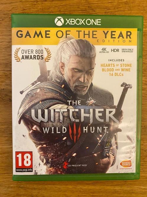 The Witcher 3: Wild hunt GOTY edition Xbox One / Series X, Games en Spelcomputers, Games | Xbox One, Zo goed als nieuw, Role Playing Game (Rpg)