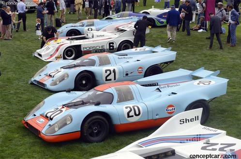 Porsche 917 KH, Auto's, Porsche, Particulier, Overige modellen, Benzine, Overige carrosserie, 2 deurs, Handgeschakeld, Blauw, Overige kleuren