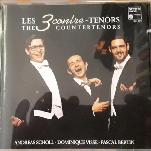 CD- Les 3 Contre-Tenors-  Andreas Scholl, Dominique Visse, P, CD & DVD, CD | Pop, Enlèvement ou Envoi