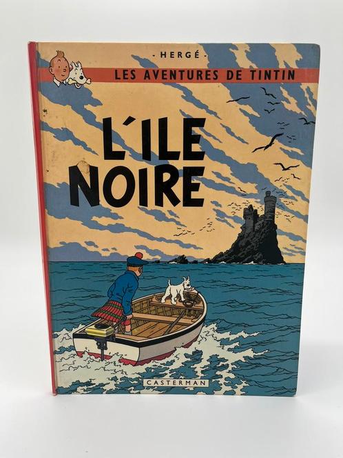 Tintin L’ile noire B40 1973 Hergé - Casterman Très bon état, Livres, BD, Utilisé, Une BD