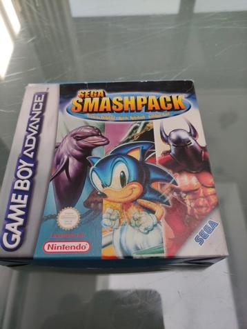 Sega Smashpack Gameboy Advance 