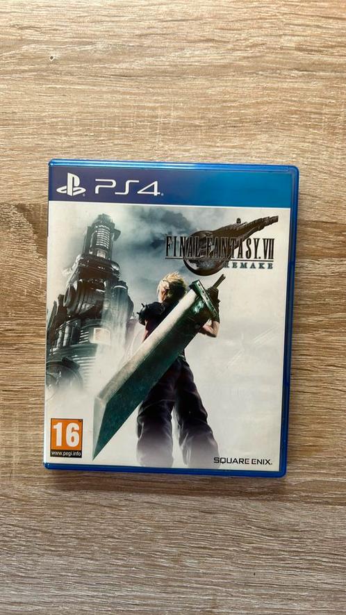 Final Fantasy VII Remake (PS4), Consoles de jeu & Jeux vidéo, Jeux | Sony PlayStation 4, Jeu de rôle (Role Playing Game), À partir de 18 ans