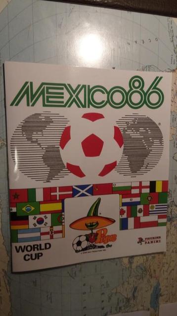 Album PANINI - Réédition Football WC - Mexico 86
