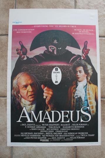 filmaffiche Amadeus 1984 filmposter