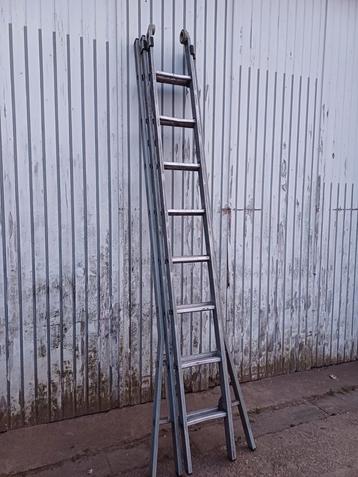 3 delig aluminium ladder
