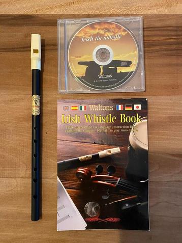 Ierse whistle + cd + boek