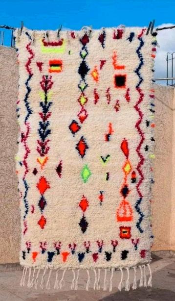 Berber Azilal tapijt, handgemaakt vloerkleed 150×100cm