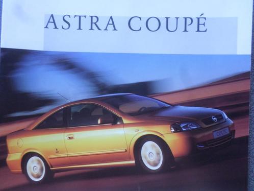 Brochure de l'Opel Astra Coupé 1.6, 1.8, 2.2 et Turbo 2001, Livres, Autos | Brochures & Magazines, Opel, Enlèvement ou Envoi