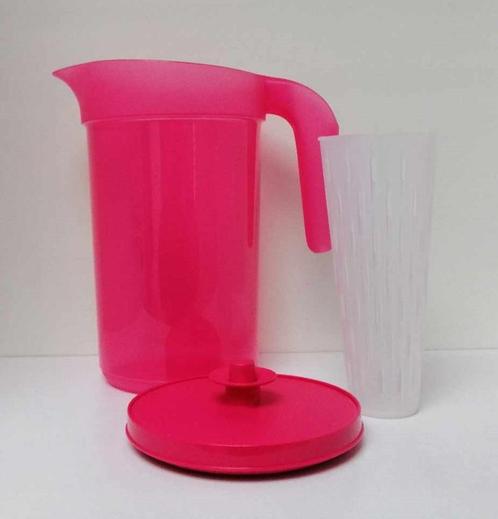 Tupperware Kan Filter « Illumina » 2 Liter - Roze - Promo, Huis en Inrichting, Keuken | Tupperware, Nieuw, Bus of Trommel, Wit
