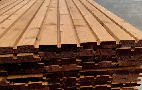 Bardage bois massif Pin Thermo, Bricolage & Construction, Bois & Planches, Neuf, Planche, Pin, 300 cm ou plus, 25 à 50 mm, Enlèvement