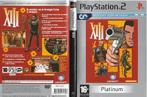 PS 2 game - XIII, Games en Spelcomputers, Games | Sony PlayStation 2, Zo goed als nieuw, Avontuur en Actie, 2 spelers, Vanaf 16 jaar