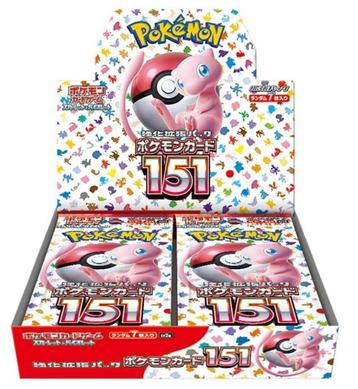 151 Pokemon booster box