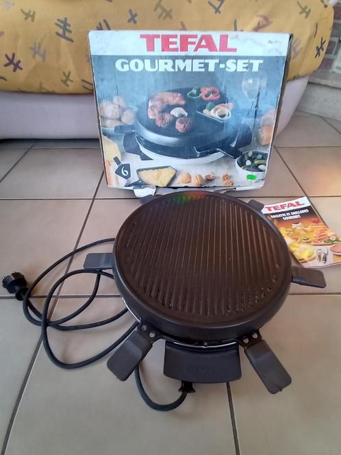 Gourmet set TEFAL in nieuwstaat, Elektronische apparatuur, Gourmetstellen, Zo goed als nieuw, 4 t/m 7 personen, Ophalen of Verzenden