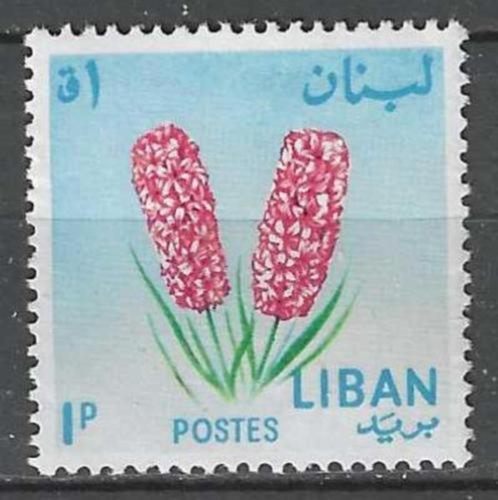 Libanon 1964 - Yvert 237 - Bloemen 1 pi (PF), Timbres & Monnaies, Timbres | Asie, Non oblitéré, Envoi