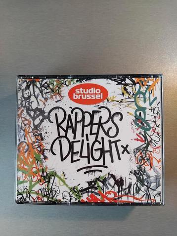 Boîte de 2 CD Rappeur Delight. (Studio Brussels).