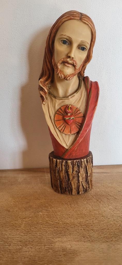 Statue du Christ peinte à la main, Antiquités & Art, Antiquités | Objets religieux, Enlèvement ou Envoi