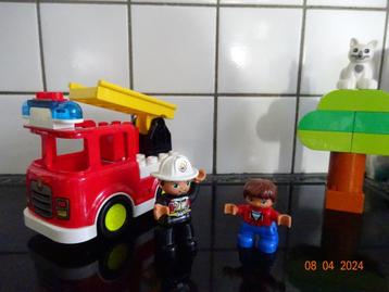 LEGO DUPLO 10901 Brandweertruck*VOLLEDIG*PRIMA STAAT*