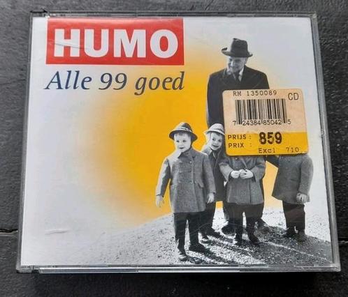 Cd Humo alle 99 goed (dubbel cd), Cd's en Dvd's, Cd's | Verzamelalbums, Zo goed als nieuw, Rock en Metal, Ophalen of Verzenden