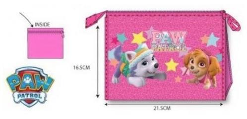 Paw Patrol Toilettas Roze - Skye en Everest, Bijoux, Sacs & Beauté, Trousses de toilette, Neuf, Fille, Rose, Enlèvement ou Envoi